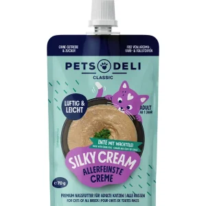 Pets Deli Silky Cream Ente mit Wachtelei 70 g Preiswert